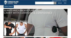 Desktop Screenshot of concealedcarrypro.com
